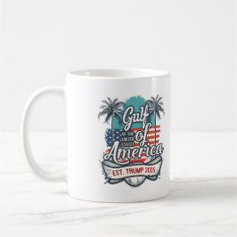 Bukt i USA Amerika Trump 2025 American Flagga Kaffemugg
