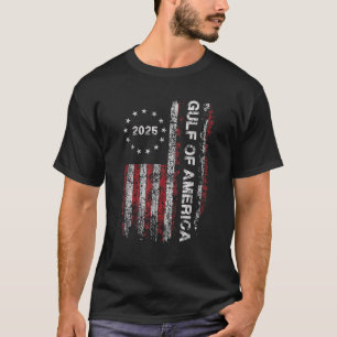 Bukt i USA Est 2025 Funny American Flagga V T Shirt