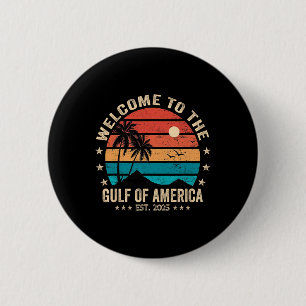 Bukt i USA Est 2025 Retro Vintage America Knapp