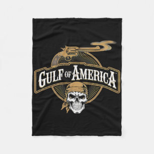 Bukt i USA Est 2025 Retro Vintage Beach 5 Fleecefilt
