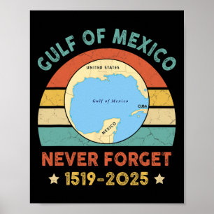 Bukt i USA, Förenta staternas luddiga Bukt i Mexik Poster