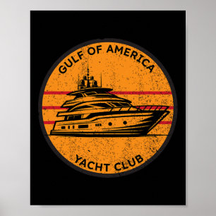 Bukt i USA:s Yacht-Klubb Trump Bukt av USA:s Ame Poster