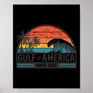 Bukt i USA sedan 2025: Retro Vintage Beach Poster