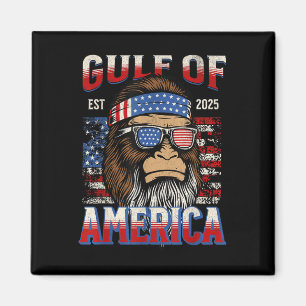 Bukt i USA Trump Funny Bigfoot Mexiko Magnet