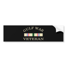 Bukt Krig Veteran Bumper Sticker