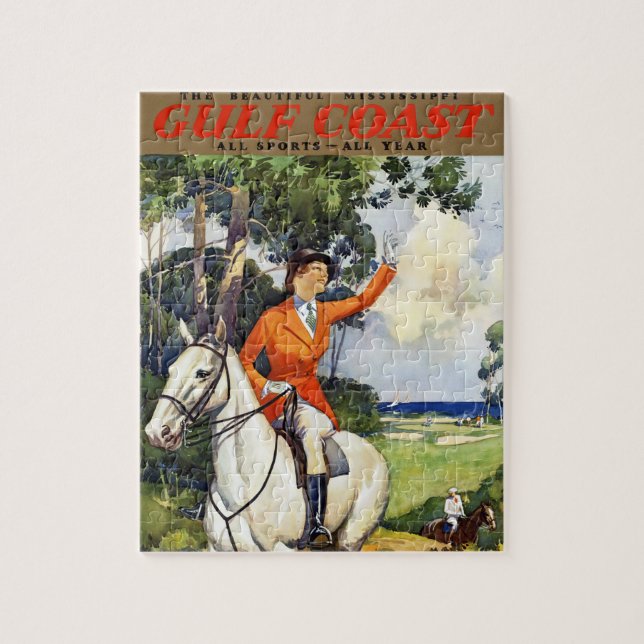 Bukt Kusten av Panama Begränsad Pussel (Vertikal)