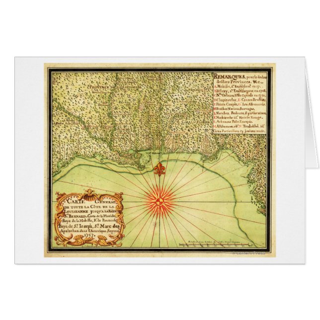 Bukt Kusten i Förenta staternaPanoramiska Karta Hälsningskort (Framsidan Horizontal)