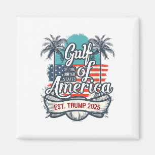 Bukt Kusten of America Funny Donald Trump 2025 Ame Magnet