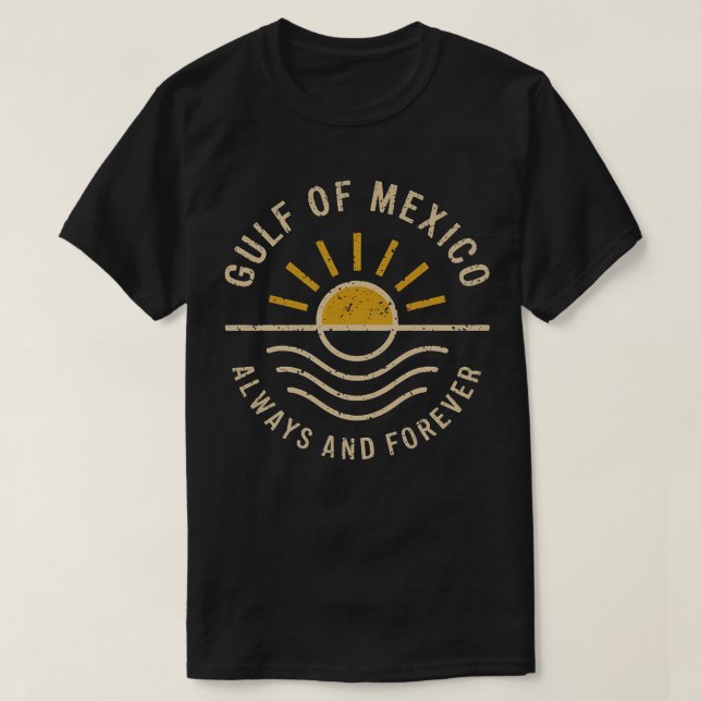 Bukt Kusten Resa Bukt i Mexiko T-shirt (Design framsida)