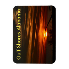 Bukt Kusten Sunset Magnet