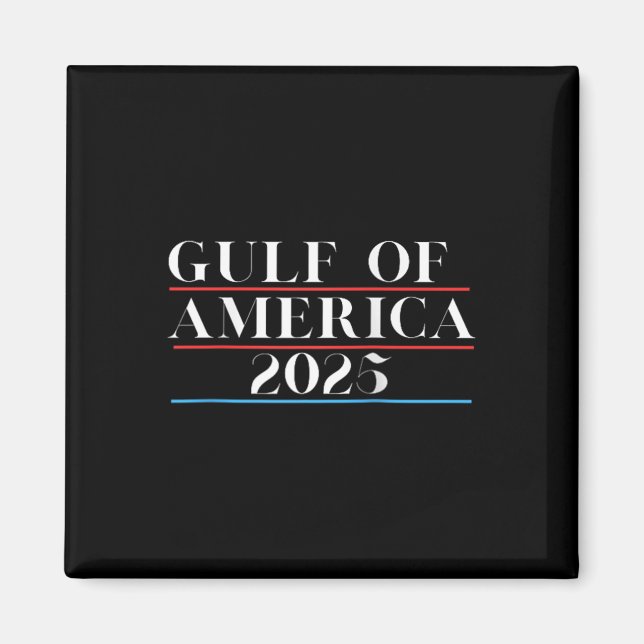 Bukt of USA America Trump 2025 Raglan Baseball Tee Magnet (Framsidan)
