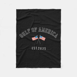 Bukt Retro of America Est 2025 USA American Flagga Fleecefilt