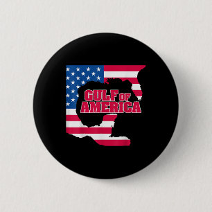 Bukt Retro of America Est 2025 USA American Flagga Knapp