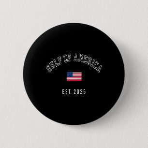 Bukt Retro of America Est 2025 USA American Flagga Knapp