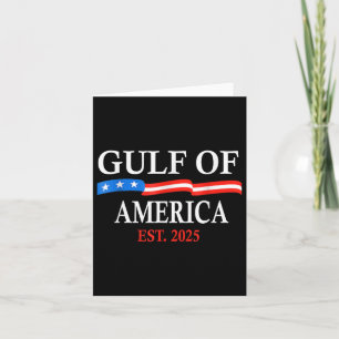 Bukt Retro of America Est 2025 USA American Flagga Kort