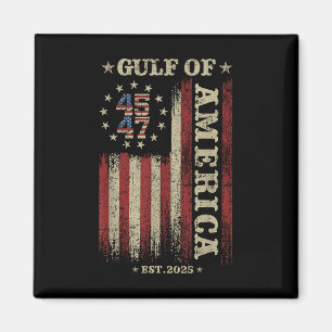 Bukt Retro of America Est 2025 USA American Flagga Magnet