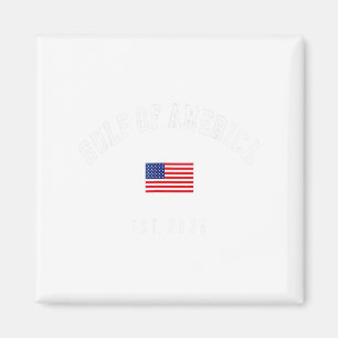 Bukt Retro of America Est 2025 USA American Flagga Magnet
