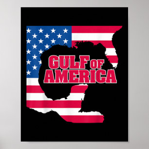 Bukt Retro of America Est 2025 USA American Flagga Poster