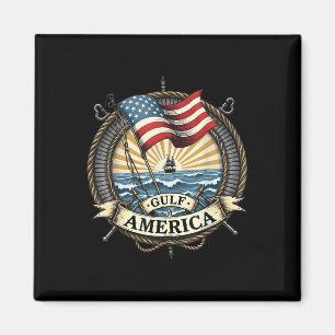 Bukt Retro of America Est 2025 USA American Manar Magnet