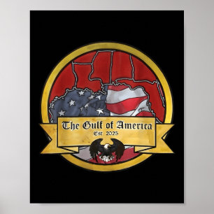 Bukt Retro of America Est 2025 USA American Manar Poster