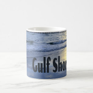 Bukt Shoes Alabama Beach Sunrise Pier Kaffemugg
