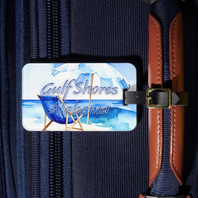 Bukt Shores, Alabama Bagagebricka (Framsida Insitu 4)