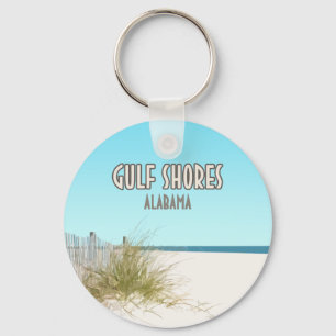 Bukt Shores Alabama Beach Nyckelring