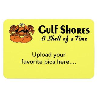Bukt Shores Alabama Crab Magnet