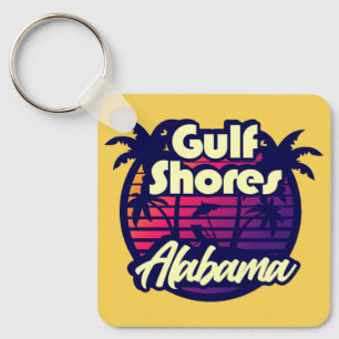 Bukt Shores Alabama Nyckelring
