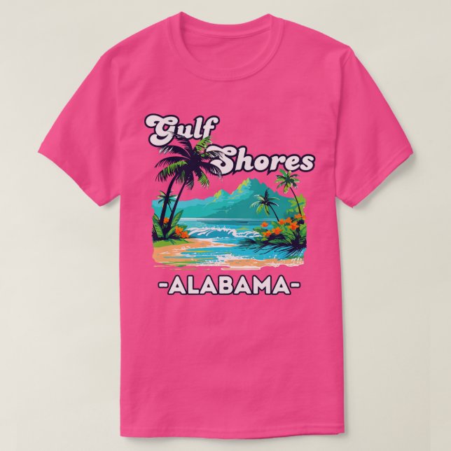 Bukt Shores Alabama TShirt 1 T Shirt (Design framsida)