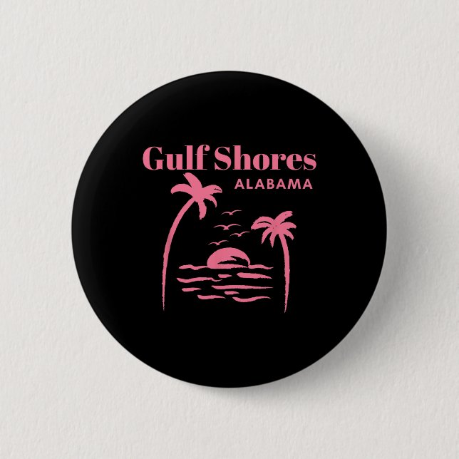 Bukt Shores Alabama Vacation Girls Knapp (Framsida)