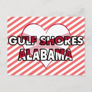 Bukt Shores, Alabama Vykort