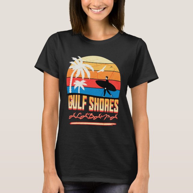 Bukt Shores Alabyma 5 T Shirt (Framsida)