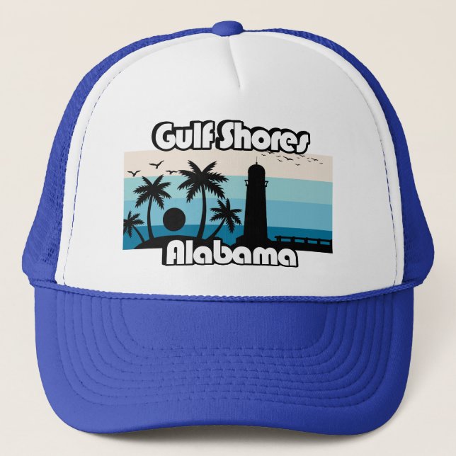 Bukt Shores Beach Alabama Keps (Framsida)
