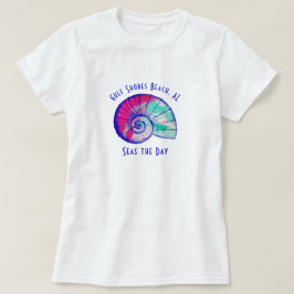 Bukt Shores Beach Alabama Seashell T-Shirt