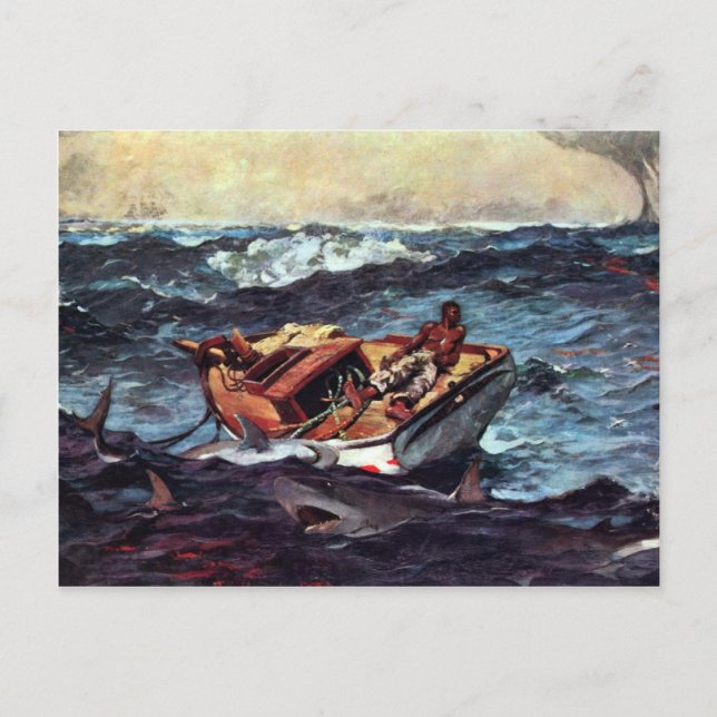 Bukt Stream Bukt Stream by Homer Winslow Vykort (Framsida)