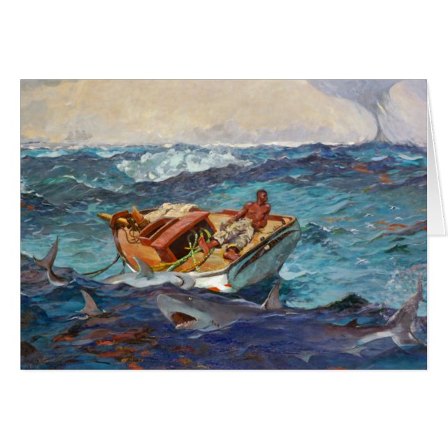 Bukt Stream by Winslow Homer OBS Kort (Framsidan Horizontal)