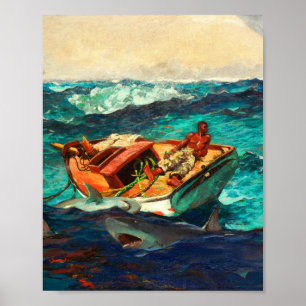Bukt Stream by Winslow Homer Poster