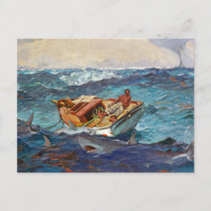 Bukt Stream by Winslow Homer Vykort