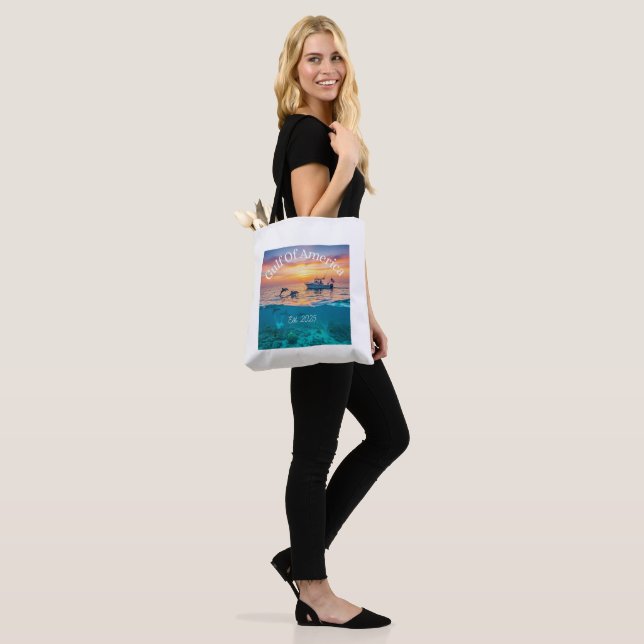 Bukt Tote bag- Beach bag Tygkasse (På modell)
