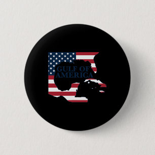 Bukt USA Karta Patriotic American Flagga Gu Knapp