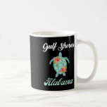 Bukt visar Alabama Sea Turtle Family Vacation Mat Kaffemugg<br><div class="desc">Bukt Shores Alabama Sea Turtle Family Vacation Match Summer</div>