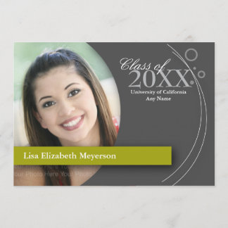 Bukta & pricker studenten: Anpassningsbargrönt Inbjudningar