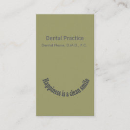 Buktat UPP grön tandläkareleendetypografi Tidsbeställning Kort