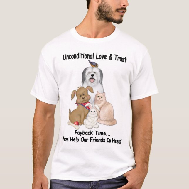 Buktkustenhusdjur T-shirt (Framsida)
