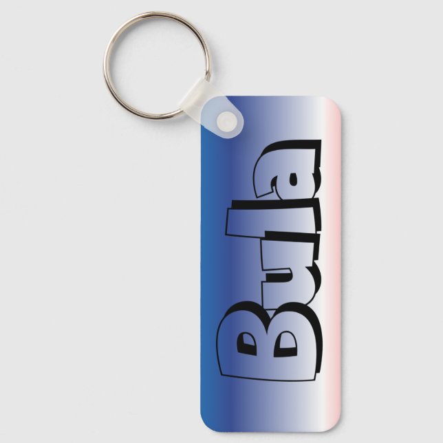 "Bula - Fiji Keychain" Nyckelring (Framsida)