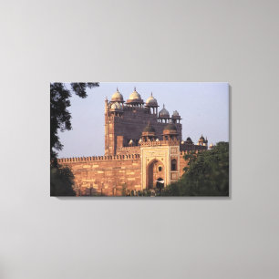 Buland Darwaza (Segerns port) till Dargah Canvastryck