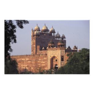 Buland Darwaza (Segerns port) till Dargah Fototryck