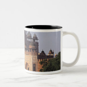 Buland Darwaza (Segerporten) till Dargah Två-Tonad Mugg