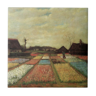 Bulb Fält av Vincent van Gogh. Kakelplatta